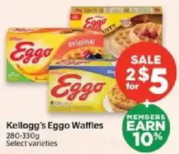 Calgary Co-op Kellogg's Eggo Waffles offer