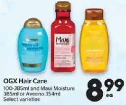 Calgary Co-op OGX Hair Care offer