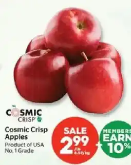 Calgary Co-op Cosmic Crisp Apples offer