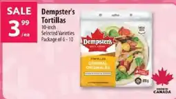 Co-op Dempster's tortillas offer