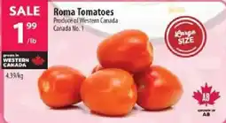 Co-op Roma Tomatoes offer