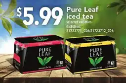 Atlantic Superstore Pure Leaf iced tea offer
