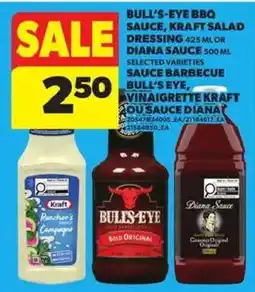 Atlantic Superstore Bull's Eye Kraft Salad Dressing offer