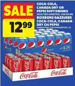 Atlantic Superstore Coca-cola, canada dry or pepsi soft drinks offer