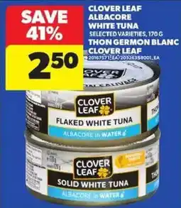 Atlantic Superstore Clover Leaf white tuna offer