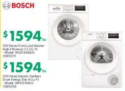 Kent Bosch 300 Series Front Load Washer offer