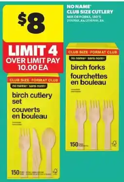 Atlantic Superstore No Name birch cutlery set offer