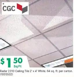 Kent CGC Radar 2310 Ceiling Tile offer