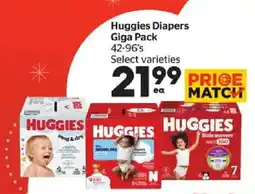 Calgary Co-op Huggies Diapers Giga Pack offer