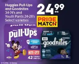 Calgary Co-op Huggies Pull-Ups and Goodnites offer