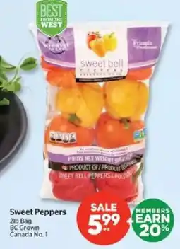 Calgary Co-op Sweet Bell Peppers offer