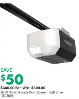 Kent Omniblank 1/2HP Smart Garage Door Opener - Belt Drive offer