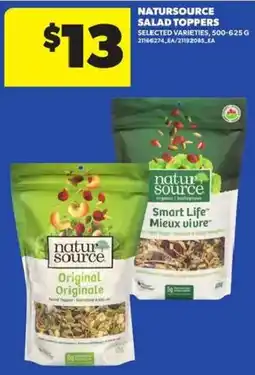Atlantic Superstore Natursource salad toppers offer