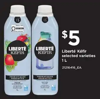 Atlantic Superstore Liberté Kéfir selected varieties offer