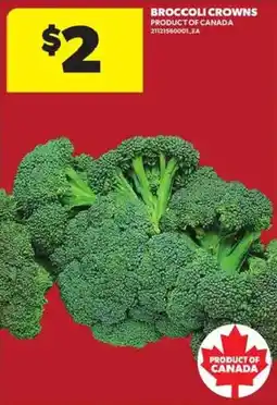 Atlantic Superstore Broccoli crowns offer