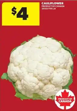 Atlantic Superstore Cauliflower offer