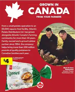 Atlantic Superstore PC Russet Potatoes offer