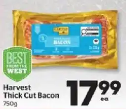 Calgary Co-op Harvest thick cut bacon offer