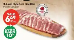 Calgary Co-op St. Louis Style Pork Side Ribs offer