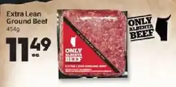 Calgary Co-op Only extra lean ground beef offer