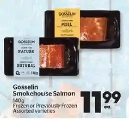 Calgary Co-op Gosselin Smokehouse Salmon offer