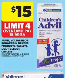Atlantic Superstore Children's Advil Grape offer
