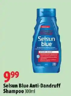 London Drugs Selsun Blue Anti-Dandruff Shampoo offer