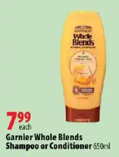 London Drugs Garnier Whole Blends Shampoo or Conditioner offer