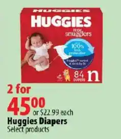 London Drugs Huggies diapers offer