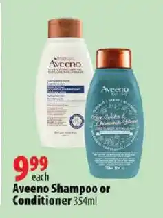 London Drugs Aveeno Shampoo or Conditioner offer