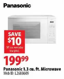 London Drugs Panasonic 1.3 cu. ft. Microwave offer