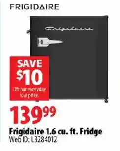 London Drugs Frigidaire 1.6 cu. ft. Fridge offer