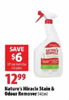 London Drugs Nature's Miracle Stain & Odour Remover offer