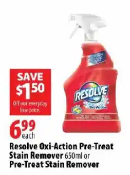 Resolve Oxi-Action Pre-Treat Stain Remover