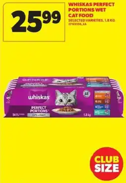 Atlantic Superstore Whiskas perfect portions wet cat food offer