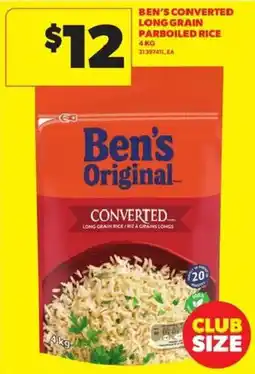 Atlantic Superstore Ben's original converted long grain rice offer