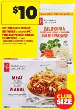Atlantic Superstore President's Choice meat lasagne offer