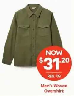 Atlantic Superstore Men's Woven Overshirt offer