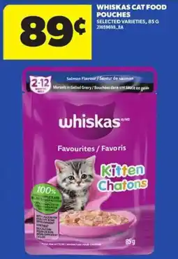Atlantic Superstore Whiskas kitten favourites offer