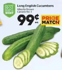 Calgary Co-op Long English Cucumbers offer