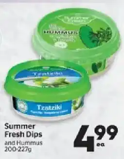Calgary Co-op Summer Fresh Dips and Hummus offer