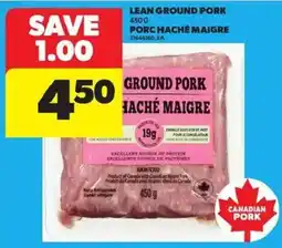 Atlantic Superstore Lean Ground Pork offer