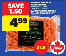 Atlantic Superstore Farmer's market mini carrots offer