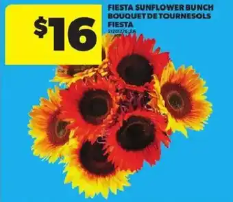 Atlantic Superstore Fiesta sunflower bunch offer