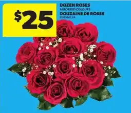Atlantic Superstore Dozen roses assorted colours offer