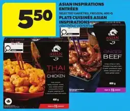 Atlantic Superstore Asian inspirations entrees offer