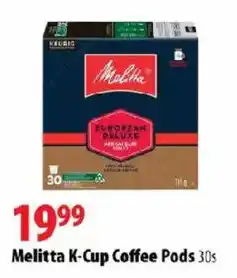 London Drugs Melitta K-Cup Coffee Pods offer