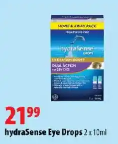 London Drugs hydraSense Eye Drops offer
