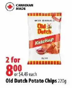 London Drugs Old Dutch Potato Chips offer