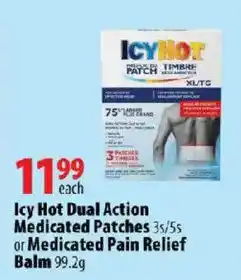 London Drugs Icy Hot Dual Action Medicated Patches offer